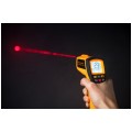 OUTLET Pirometr GM1651 bezdotykowy termometr laserowy [-30 ÷ +1650°C] z regulacją emisyjności BENETECH