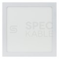 OUTLET Plafon kwadrat podtynkowy LED 24W 4000K 1800LM neutralny