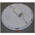 OUTLET Plafon okrągły podtynkowy LED 24W 4000K 1800LM neutralny