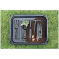 OUTLET Podstawa pod szklarnię, taca do przesadzania roślin 456x576x110mm Grow Tray Prosperplast