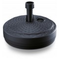 OUTLET Podstawa, stojak pod parasol ogrodowy antracytowy Umbrella Base 390x130mm 10L Prosperplast