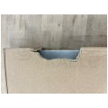 OUTLET Półka regulowana do szafy RACK 19" 1U 250mm szara