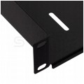 OUTLET Półka regulowana do szafy RACK 19" 1U 650mm czarna NEKU