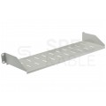 OUTLET Półka stała do szafy RACK 19" 1U 150mm szara NEKU