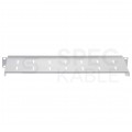 OUTLET Półka stała do szafy RACK 19" 1U 200mm szara NEKU