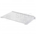 OUTLET Półka stała do szafy RACK 19" 1U 250mm szara NEKU