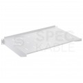OUTLET Półka stała do szafy RACK 19" 1U 250mm szara NEKU