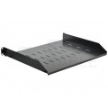 OUTLET Półka stała do szafy RACK 19" 1U 350mm czarna NEKU