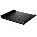 OUTLET Półka stała do szafy RACK 19" 1U 400mm czarna NEKU