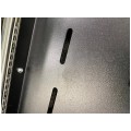 OUTLET Półka wysuwana do szafy RACK 19" 1U 350mm z uchwytem czarna NEKU