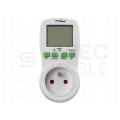 OUTLET Programator czasowy wyłącznik cyfrowy TIMER do gniazda 230V GreenBlue GB107