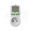 OUTLET Programator czasowy wyłącznik cyfrowy TIMER do gniazda 230V GreenBlue GB107