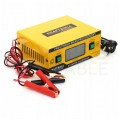 OUTLET Prostownik automatyczny smart do akumulatorów 6V-24V 10A z mikroprocesorem i wyświetlaczem LCD Kraft&Dele