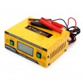 OUTLET Prostownik automatyczny smart do akumulatorów 6V-24V 10A z mikroprocesorem i wyświetlaczem LCD Kraft&Dele