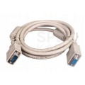 OUTLET Przedłużacz VGA (D-Sub 15-pin) HD@60 (wtyk / gniazdo) szary 10m