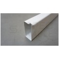 OUTLET Przepust kanał kablowy podtynkowy do maskowania kabli telewizyjnych kanał płaski + 2x kątownik 55x110mm 1M