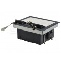 OUTLET Puszka podłogowa 8M 4x 45x45 Alantec regulowana