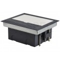 OUTLET Puszka podłogowa 8M 4x 45x45 Alantec regulowana