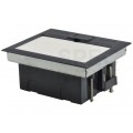 OUTLET Puszka podłogowa 8M 4x 45x45 Alantec regulowana