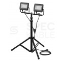 OUTLET Reflektor podwójny 2x 50W SMD LED 9000lm na statywie 1.8m NEO