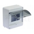 OUTLET Rozdzielnica n/t 6mod. z listwą N+PE IP40 /9