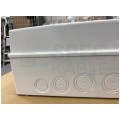 OUTLET Rozdzielnica natynkowa hermetyczna RH-24 2x12 modułów z zamkiem (500V AC / 1000V DC) IP65 330x420x138mm drzwi transparentne Elektro-Plast