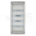 OUTLET Rozdzielnica podtynkowa VOLTA 4x12 modułów IP30 755,5x348x89mm drzwi pełne HAGER