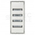 OUTLET Rozdzielnica podtynkowa VOLTA 4x12 modułów IP30 755,5x348x89mm drzwi pełne HAGER