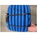 OUTLET Rura karbowana AROT 40mm dwuwarstwowa osłonowa do ziemi peszel z pilotem 450N HDPE niebieska 50m RDG ELMARK