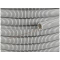 OUTLET Rura karbowana elektroinstalacyjna RKGL 32/25mm giętka samogasnąca peszel z pilotem 320N PVC UV szara 25m