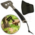 OUTLET Siekiera ze stali nierdzewnej (rękojeść lina paracord) 260/80mm+ etui NEO 63-118