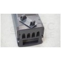 OUTLET Simon 480 Listwa zasilająca na 4 gniazda (2x DATA) + 2 gniazda RJ45 czarna
