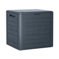 OUTLET Skrzynia ogrodowa Woodebox 140L antracytowa 460x585x550mm Prosperplast