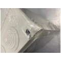 OUTLET Skrzynka hermetyczna IP65 Puszka instalacyjna 300x220x120mm bezhalogenowa szara z dławikami PG29 S-BOX 606