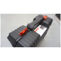 OUTLET Skrzynka narzędziowa, walizka z przezroczystą pokrywą 384x335x144mm HEAVY 40 Kistenberg KHV40S