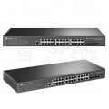 OUTLET Switch 19" RACK 24x port RJ45 (Gigabit Ethernet 1000Mb/s) + 4x port SFP+ (10Gb/s) przełącznik zarządzalny L2+ TP-Link TL-SG3428X
