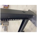 OUTLET Szafa stojąca OPEN RACK 19" 32U 600x1000mm do serwerów i magazynów energii otwarta czarna LANBERG