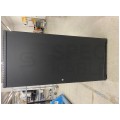 OUTLET Szafa stojąca RACK 19" 27U 600x600mm drzwi szklane czarna NEKU FLR + wyposażenie