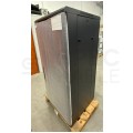 OUTLET Szafa stojąca RACK 19" 27U 600x600mm drzwi szklane czarna (złożona) NEKU FLR + wyposażenie