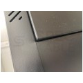 OUTLET Szafa stojąca RACK 19" 42U 600x800mm drzwi szklane czarna NEKU FLR + wyposażenie