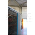 OUTLET Szafa stojąca RACK 19" 42U 600x800mm drzwi szklane szara G7