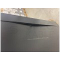 OUTLET Szafa stojąca RACK 19" 42U 800x1000mm drzwi szklane czarna TOTEN G7