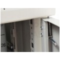 OUTLET Szafa stojąca RACK 19" 42U 800x1000mm drzwi szklane czarna TOTEN G7