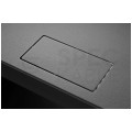 OUTLET Szafa wisząca RACK 10" 6U 300mm drzwi szklane czarna NEKU