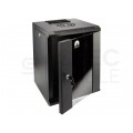 OUTLET Szafa wisząca RACK 10" 9U 300mm drzwi szklane czarna NEKU TS