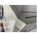 OUTLET Szafa wisząca RACK 10" 9U 300mm drzwi szklane szara NEKU TS