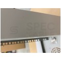 OUTLET Szafa wisząca RACK 10" 9U 300mm drzwi szklane szara NETRACK S-Line