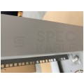 OUTLET Szafa wisząca RACK 10" 9U 300mm drzwi szklane szara NETRACK S-Line