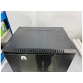 OUTLET Szafa wisząca RACK 19" 12U 450mm drzwi szklane czarna NEKU TS BOX