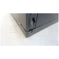 OUTLET Szafa wisząca RACK 19" 12U 450mm drzwi szklane czarna NEKU TS BOX